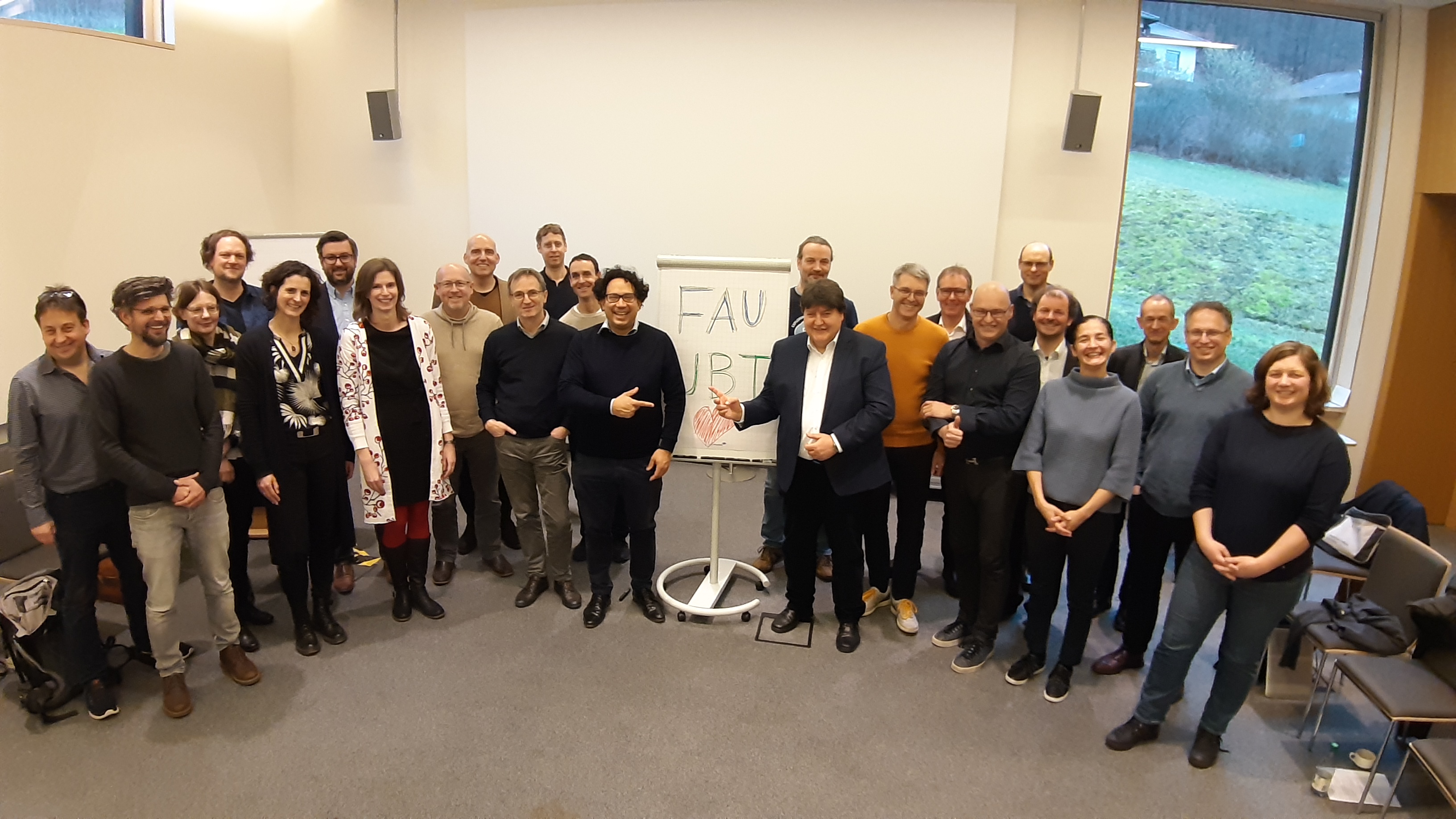 Gruppenbild "Forschungsallianz Gesundheit Nordbayern"